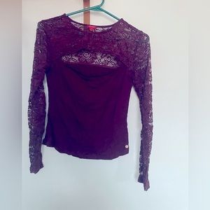 Guess lace shirt